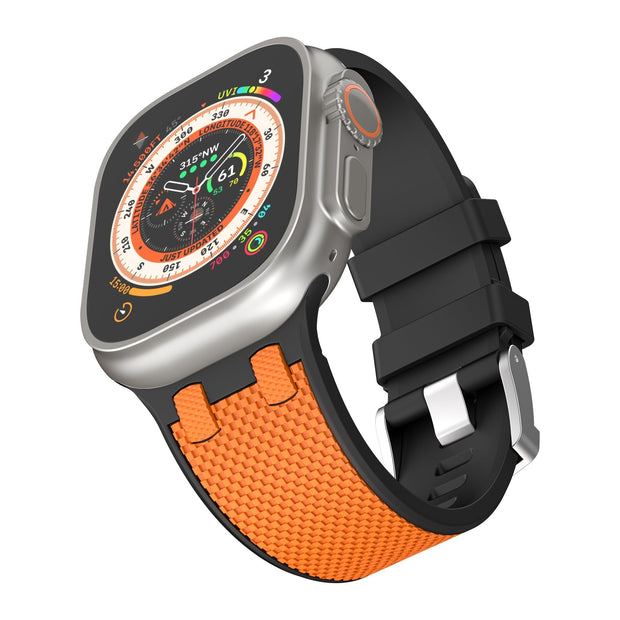 WW | Doppelte Farblich Passende Silikonband Für Apple Watch