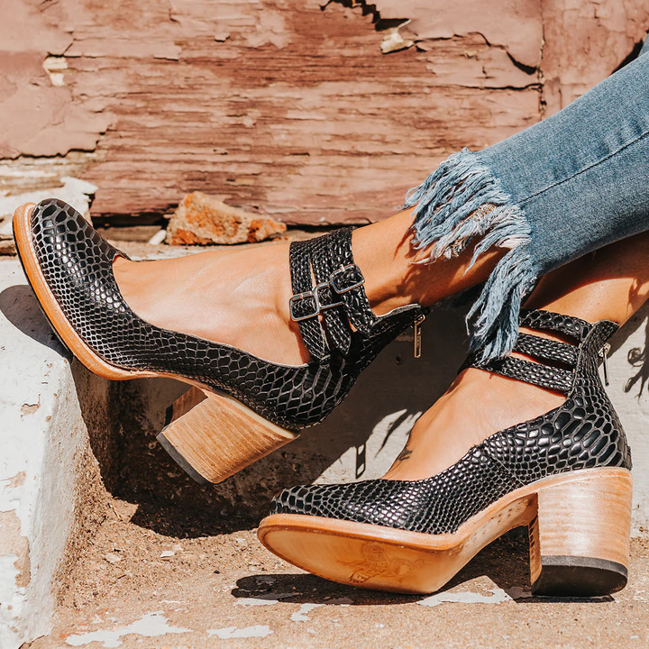 W&W Mode | Leder Stiefeletten