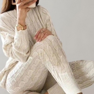 WW - Strick-Schulter-Hosen-Set