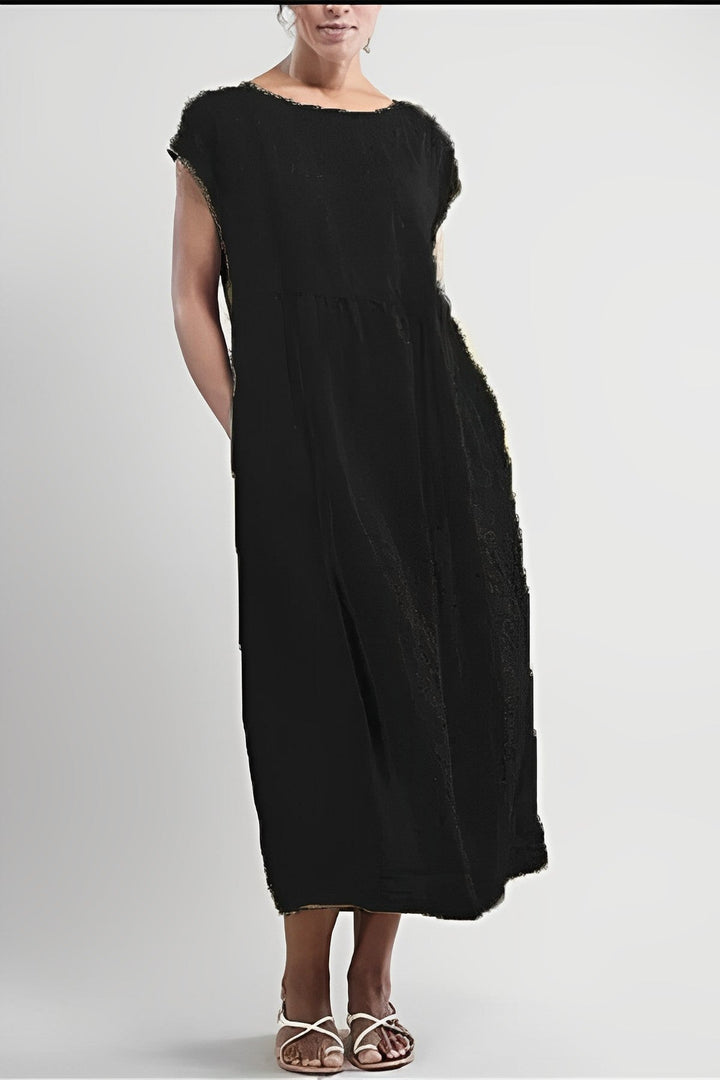 Damenkleid aus Baumwolle im eleganten Retrostil