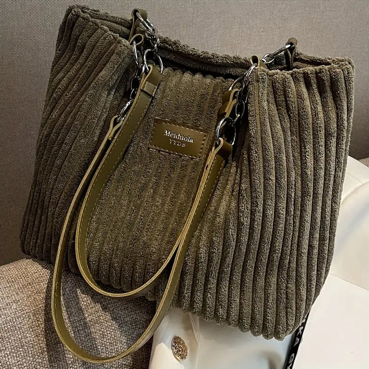 W&W Mode | Samtcord Baumwolltasche