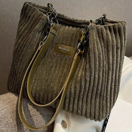WW | Samtcord Baumwolltasche