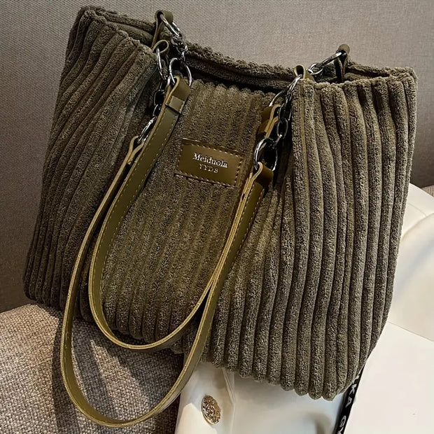 WW | Samtcord Baumwolltasche