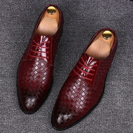 WW | Stilvolle Leder Herren Schnürschuhe