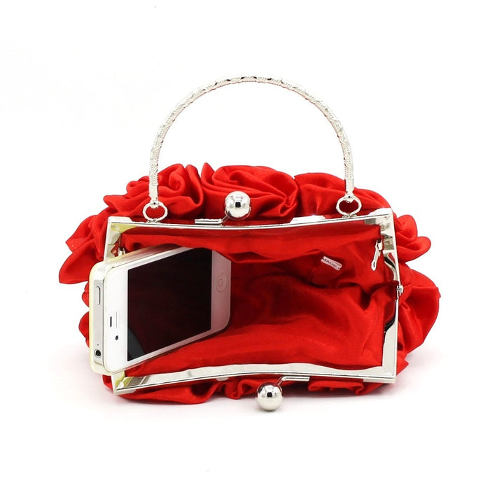 W&W Mode | Handtasche Mit Rosenmotiv Für Besondere Anlässe
