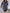 WW | Schicker Herbst Gestreifter Quarter Zip Pullover Kleid für Frauen