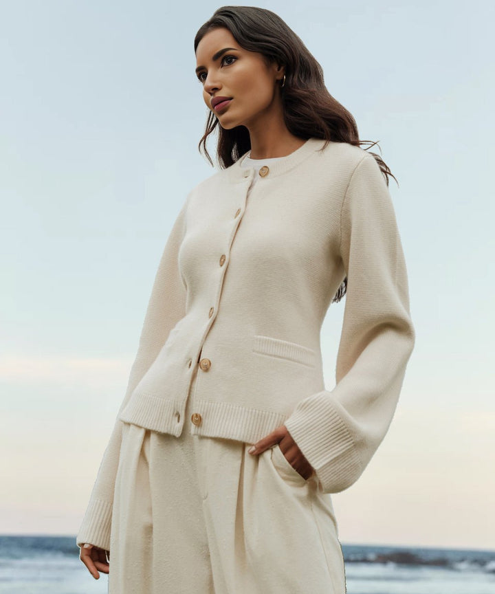 W&W Mode | Gestrickte Strickjacke