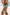 WW | Band Taille Streifen Druck Bikini Set