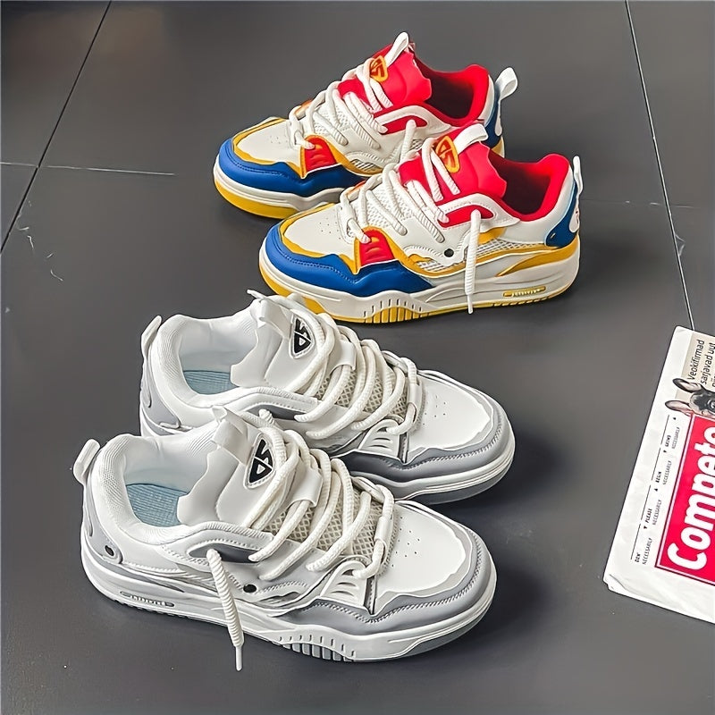 WW | Herren Stilvolle Schnür Skate Sneaker mit