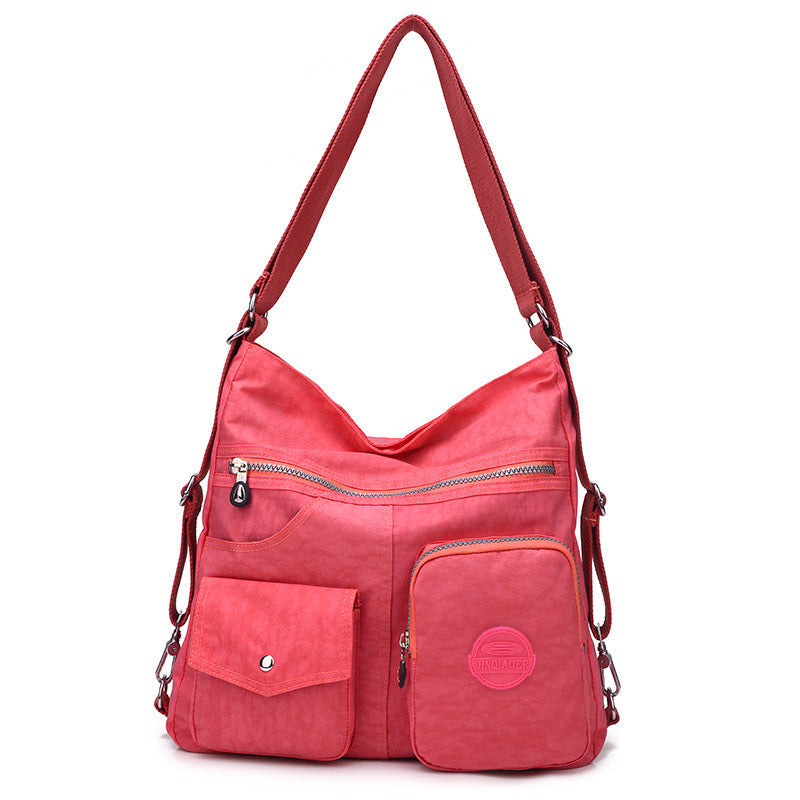 WW | Designer Handtasche Aus Wasserfestem Bylon Stoff Mit Großem Fassungsvermögen