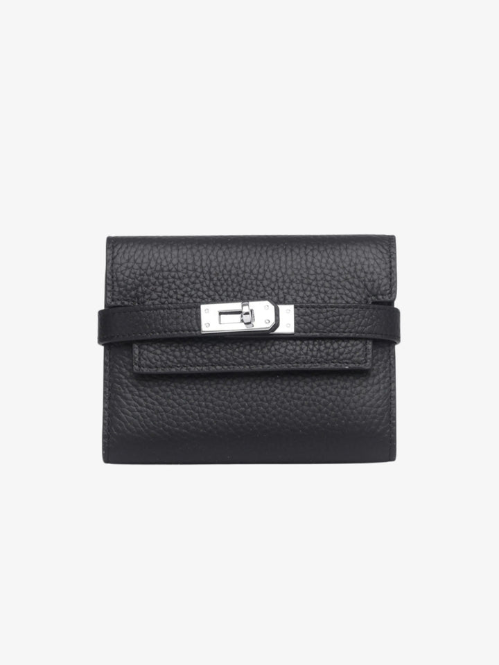 Kleine Damenbrieftasche aus Leder