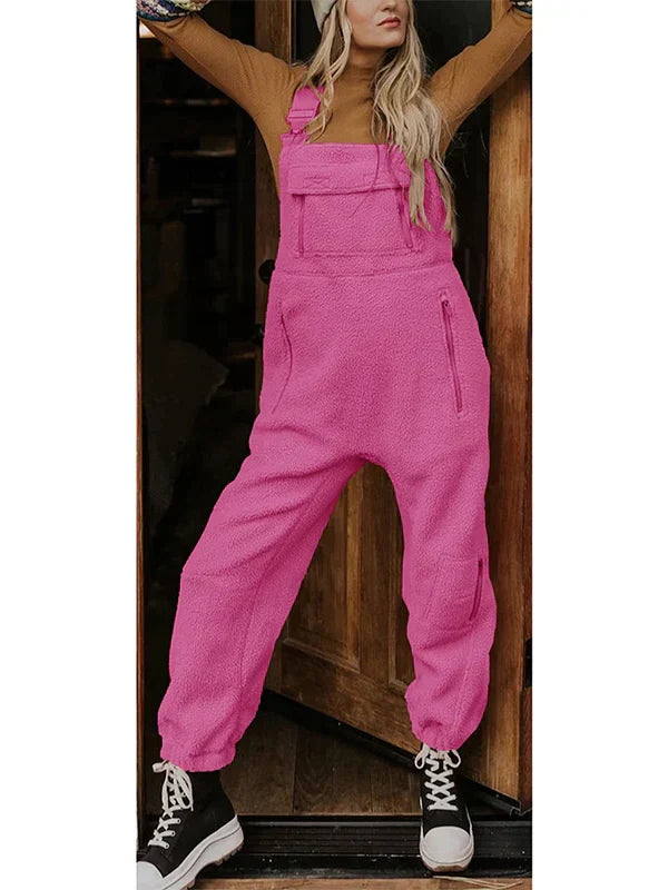 W&W Mode | Thermo-Overall aus Fleece mit Reißverschlusstaschen für Frauen