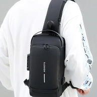 WW | Diebstahlsichere Brusttasche mit Zahlenschloss
