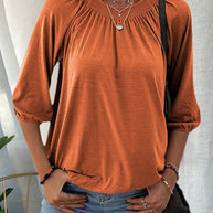 Caro™ - Schicke Bluse mit Bischofsärmeln