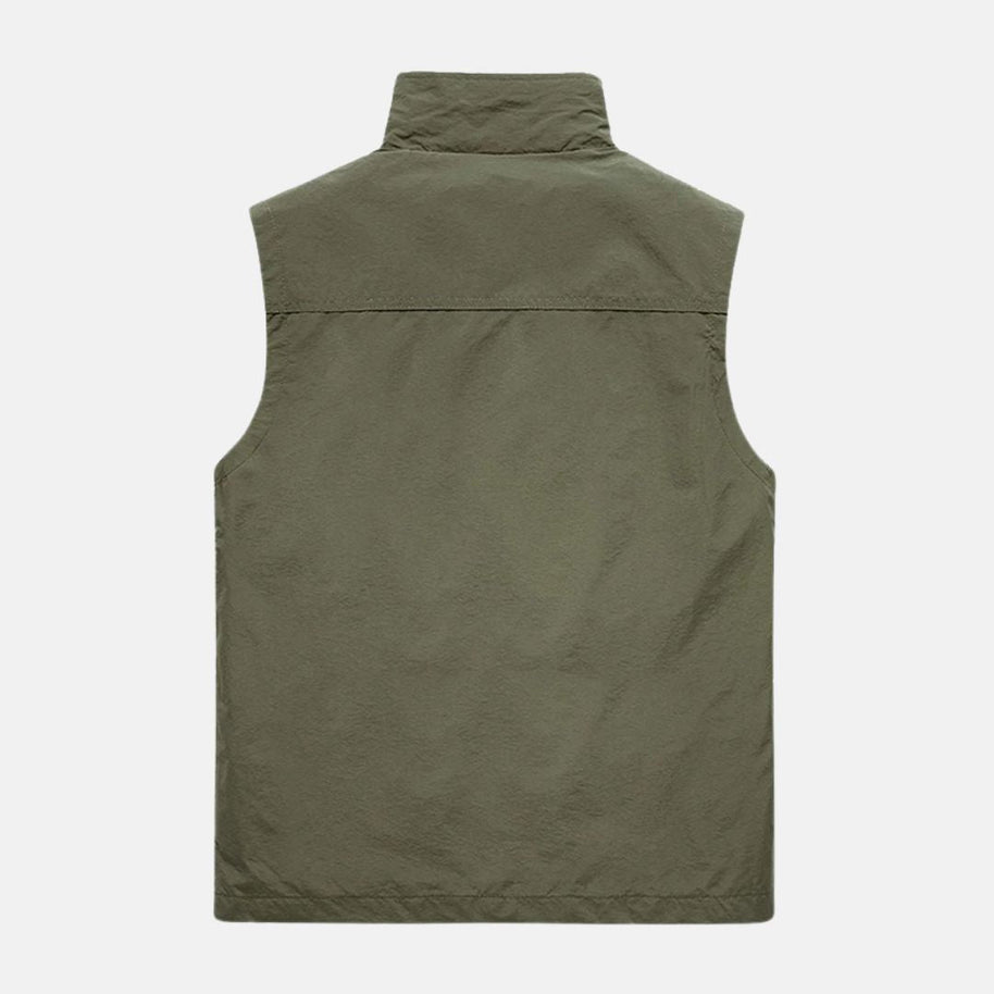 WW | Leichte Multifunktionsweste mit Taschen für Herren für den Outdoor-Einsatz