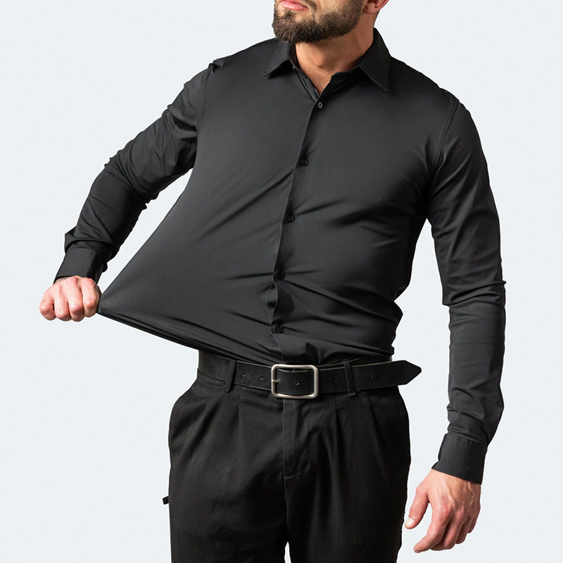 WW | Classic Slim Fit Stretchable Langarm Business Hemd