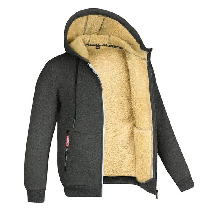 W&W Mode | Fleecegefütterter Zip-Hoodie