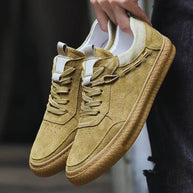 WW | Wildleder Sneakers Mit Textur Sohle