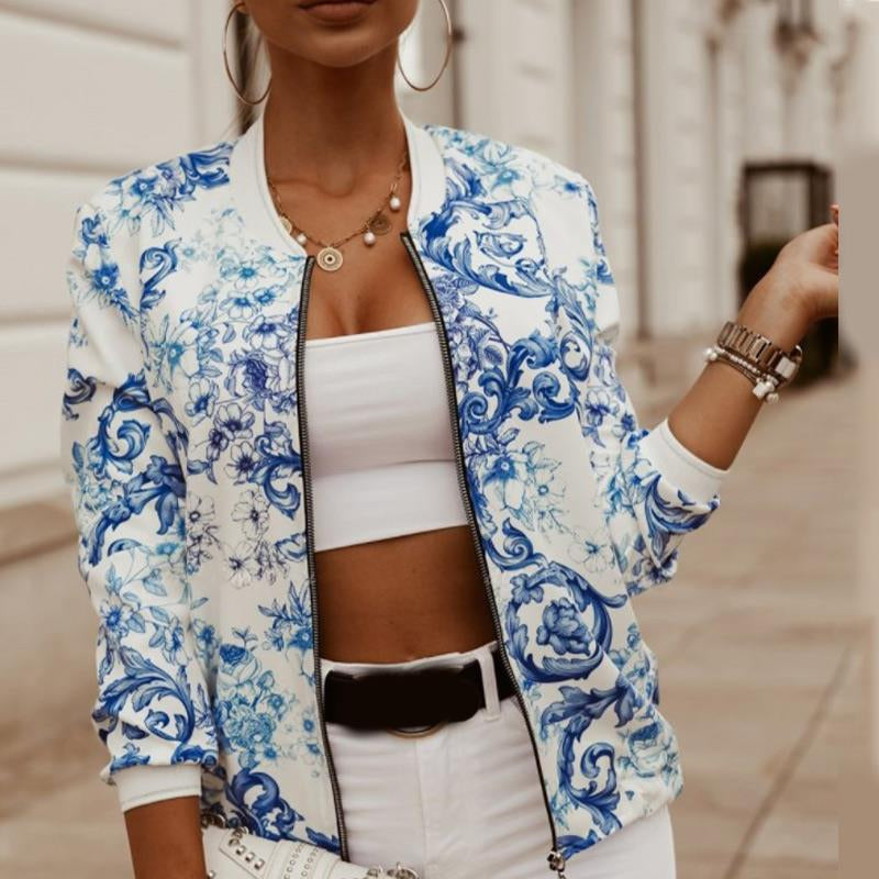 Damen Vintage-Jacke mit elegantem Design