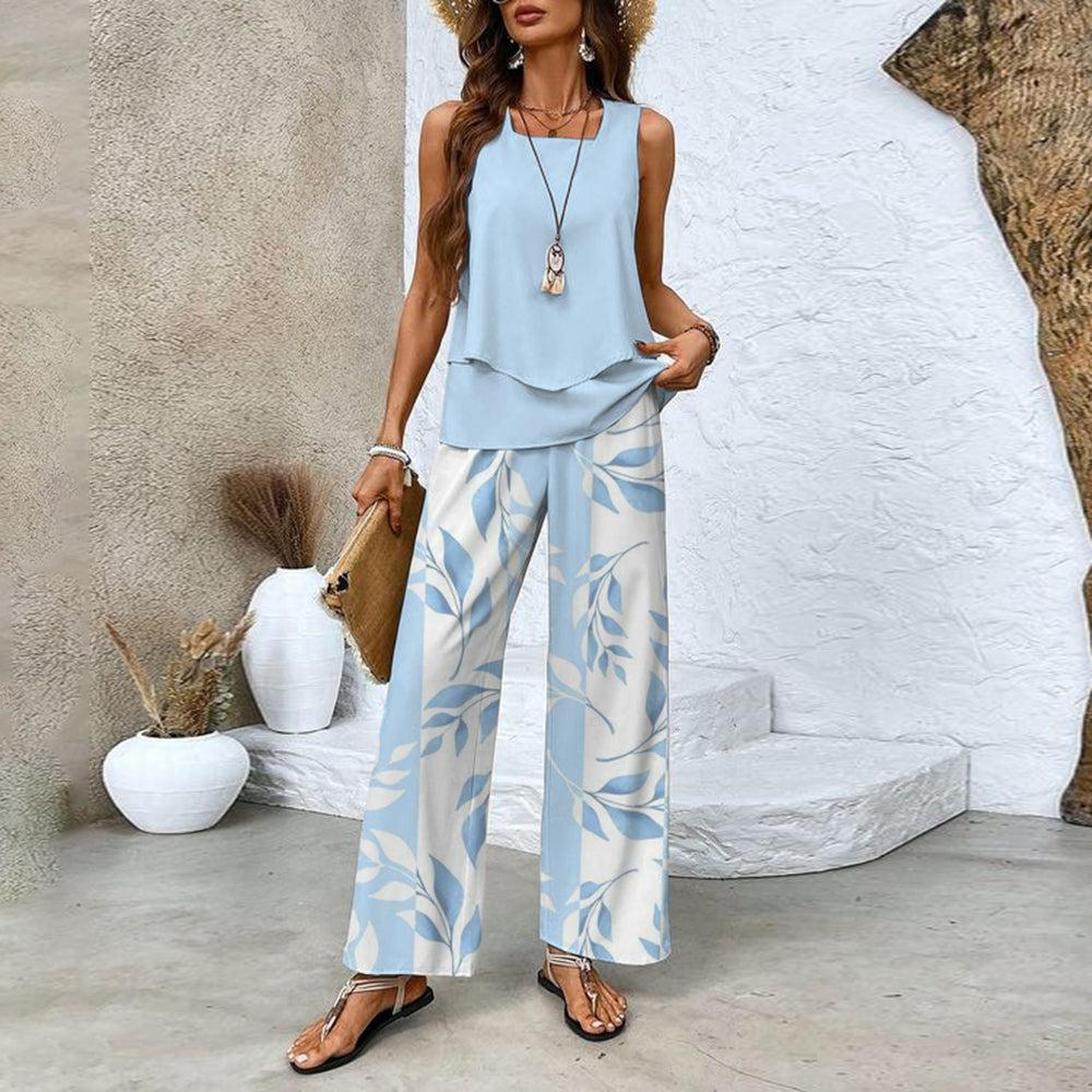WW | Kaya Trendiges 2-Teiliges Sommer-Set