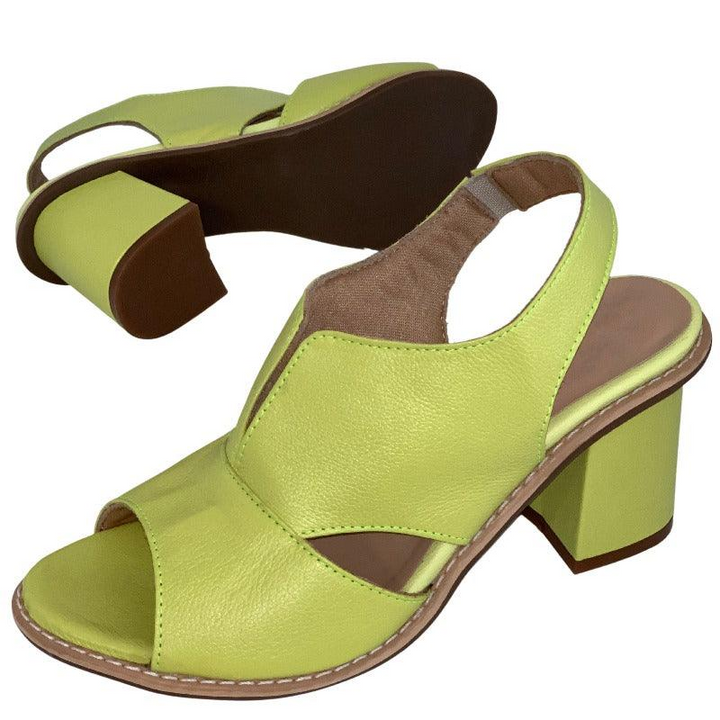 Damen-Sandalen aus echtem Leder für Alltag und Freizeit