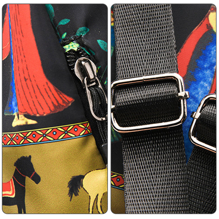 Wasserdichter faltbarer Rucksack mit Kordelzug