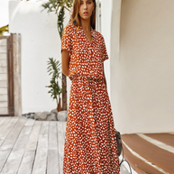 WW | Hemdkleid Für Damen Midi