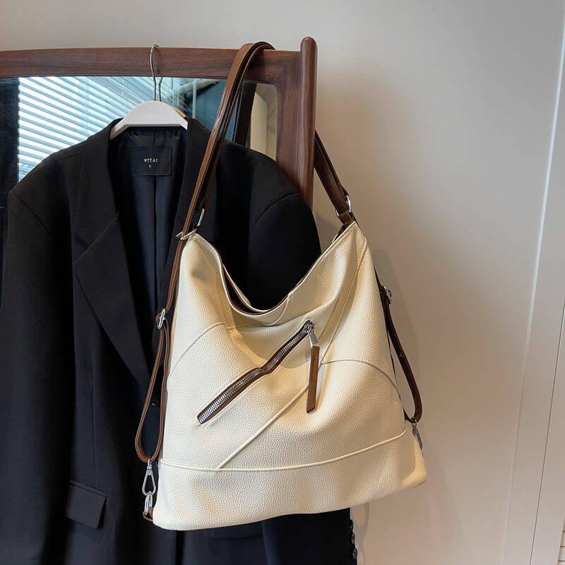 Lederimitat Tasche