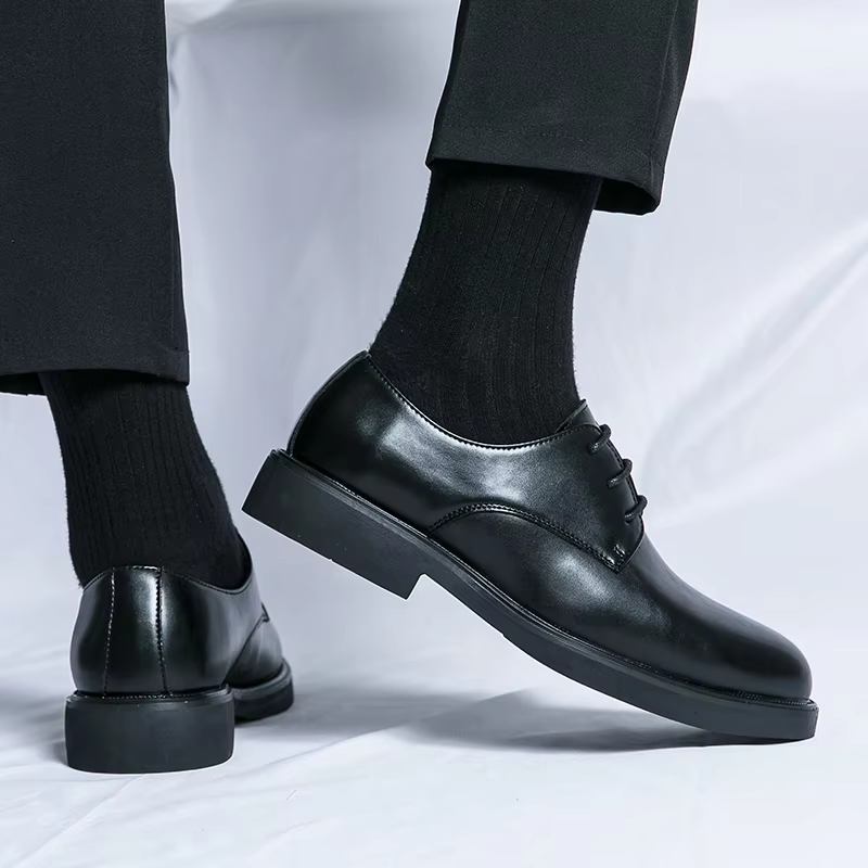 WW | Elegante Herrenschuhe Aus Leder Mit Schnürung Und Rutschfester Sohle