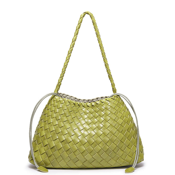 W&W Mode | Schultertasche Mit Geflochtenem Design