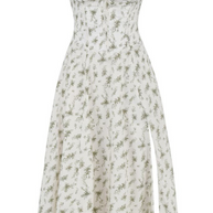 WW | Blumen Kleid für Frauen Midi