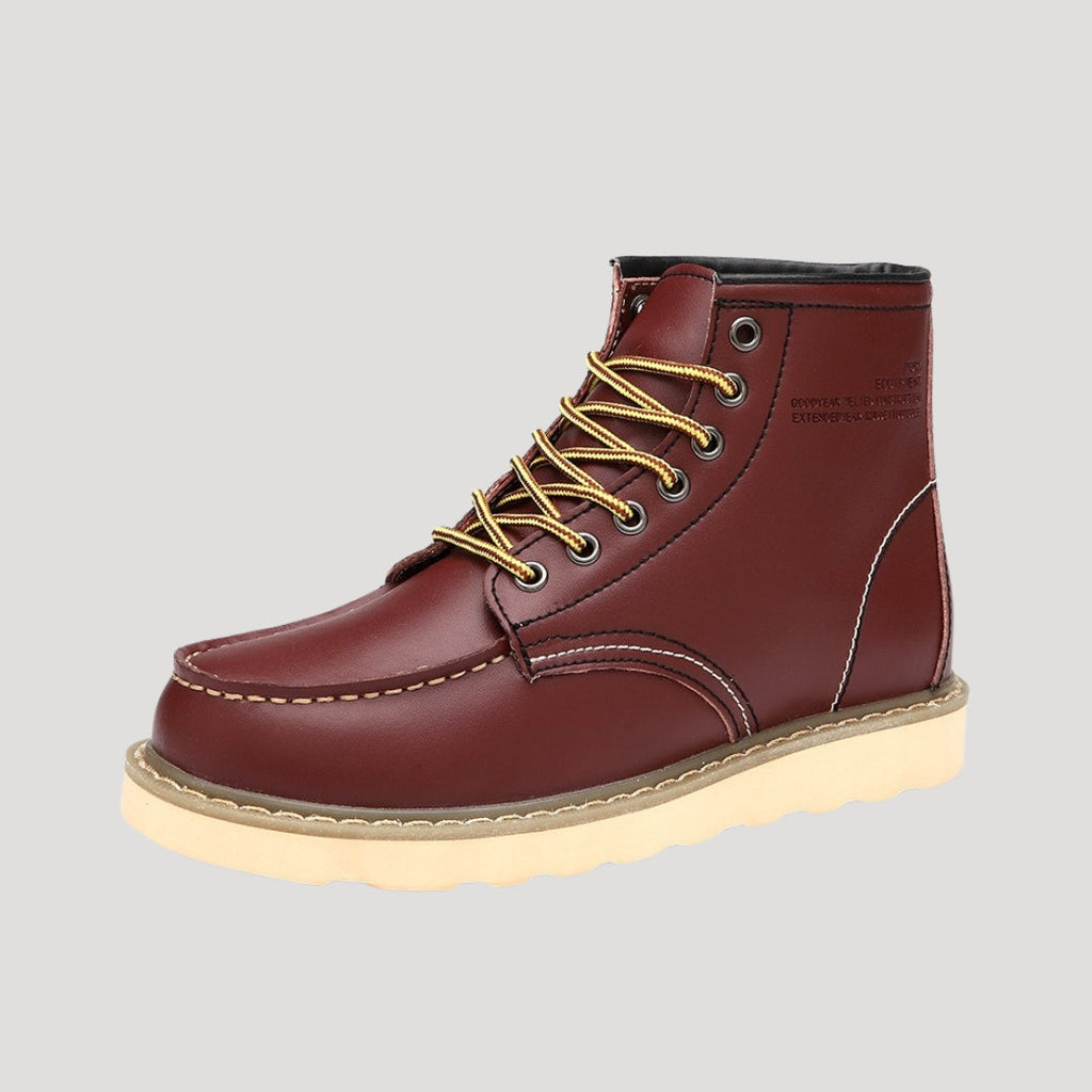 WW | Grobe Lederstiefel