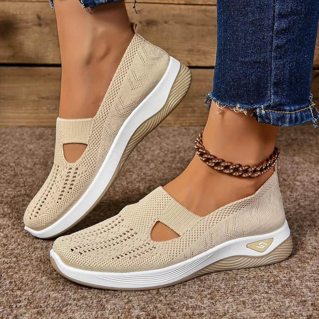 W&W Mode | Atmungsaktive Orthopädische Slip on Sneakers Für Damen