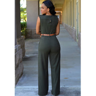 WW Damenmoden-Jumpsuit mit Einteiler-Hose