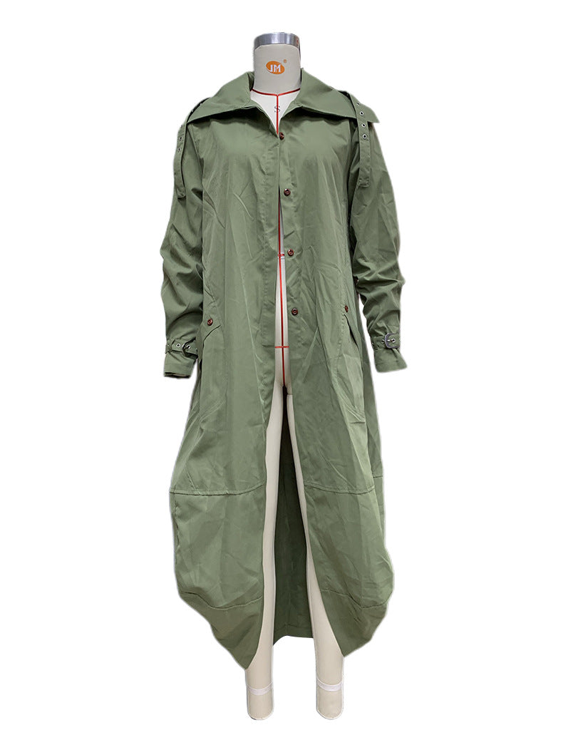 Damen Wasserabweisender Parka mit Kapuze und praktischen Taschen WW