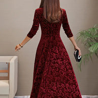 WW - Elegantes ausgestelltes A-Linien-Kleid