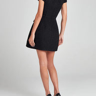 WW | Besticktes Tweed Minikleid Für Frauen