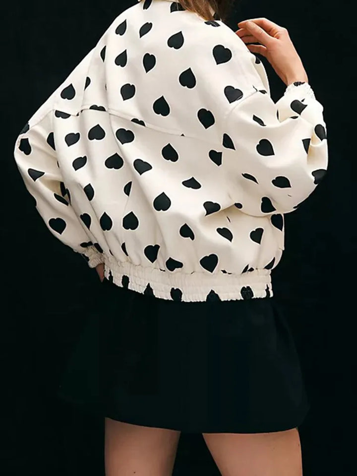 W&W Mode | Jacke mit Herzdruck
