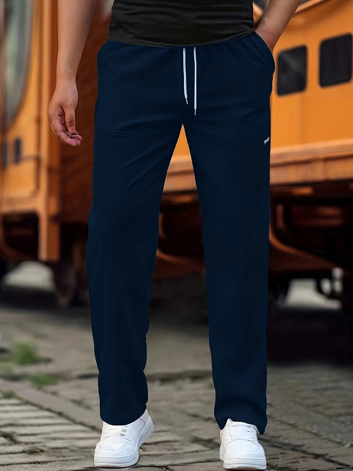 W&W Mode | Stilvolle Kordelzug Athletische Hosen Mit Taschen Für Herren