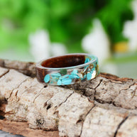 WW | Transparenter Holzharzring
