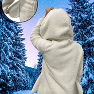 Warme Fleece-Langjacke