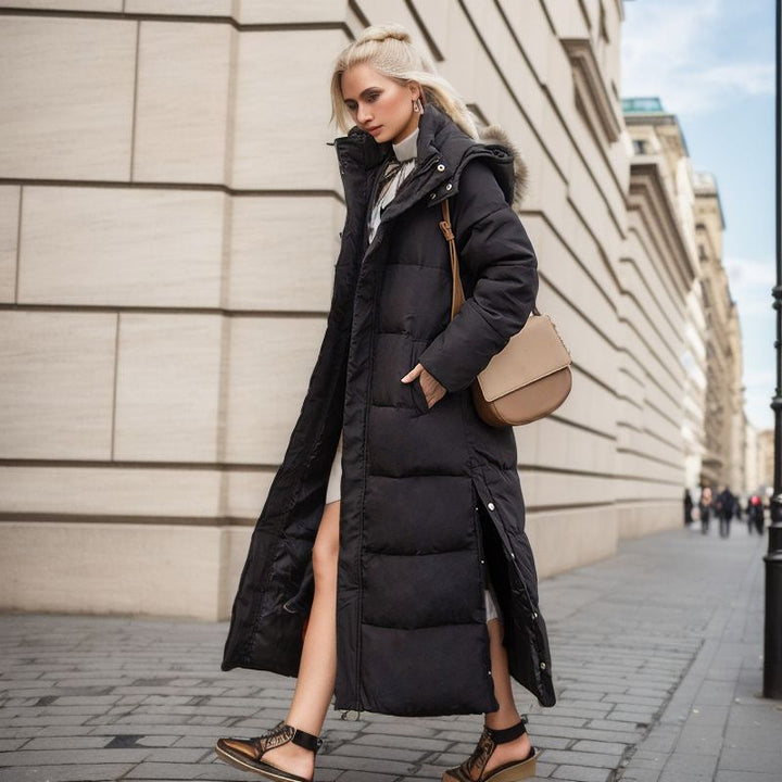 W&W Mode - Langer Wintermantel - Elegant