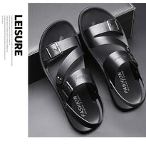 WW | Sandalen Aus Spaltleder Mit Schnalle