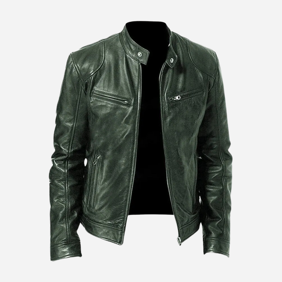 WW | Stylische Moto-Lederjacke