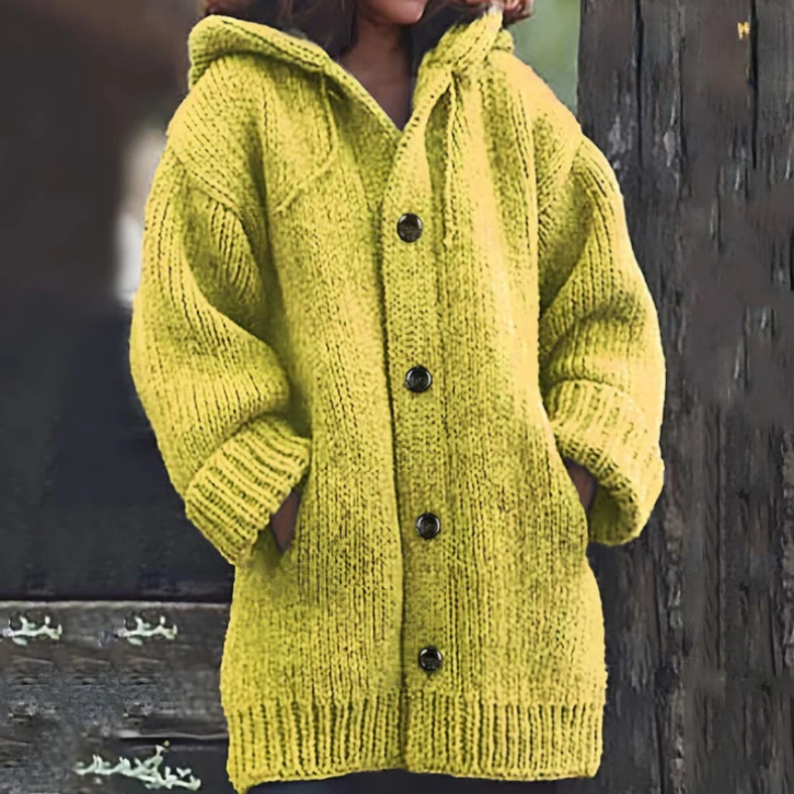 W&W Mode | Lange Jacke mit Kapuze