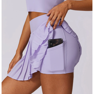 Sportlicher Faltenrock