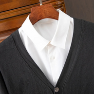 WW | Herren Strickjacke Mit Knöpfen, Leichtes Material, V-ausschnitt, Klassischer Stil