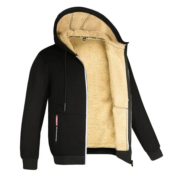 W&W Mode | Fleecegefütterter Zip-Hoodie