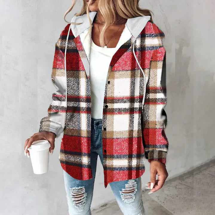 WW | Karierte Herbstjacke für Damen