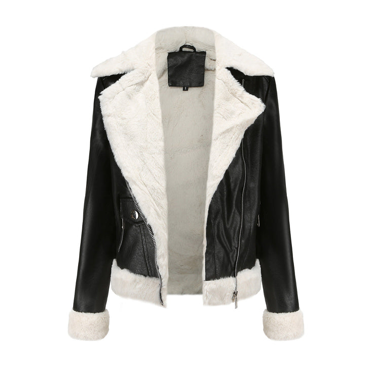 W&W Mode | Winterlederjacke mit Fleece-Futter